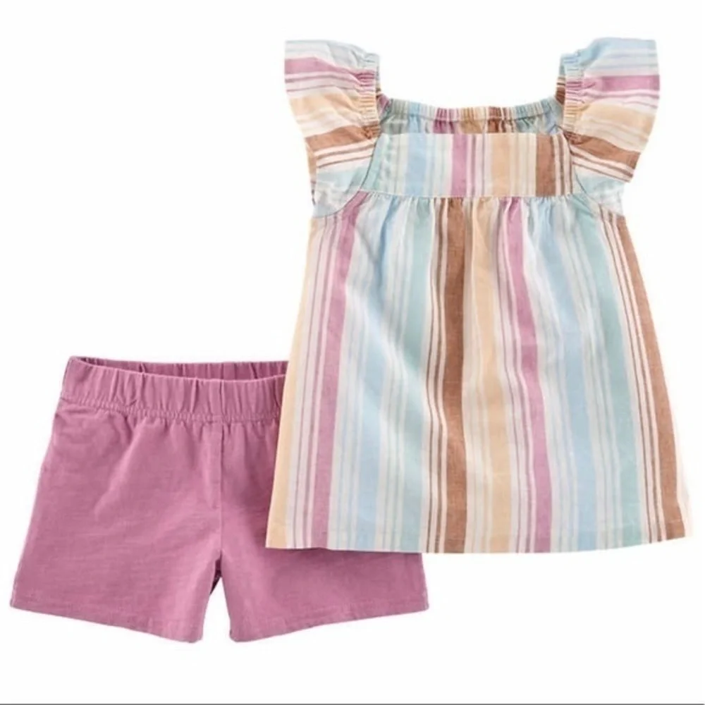 NWT! Carters three piece mix and match outfits